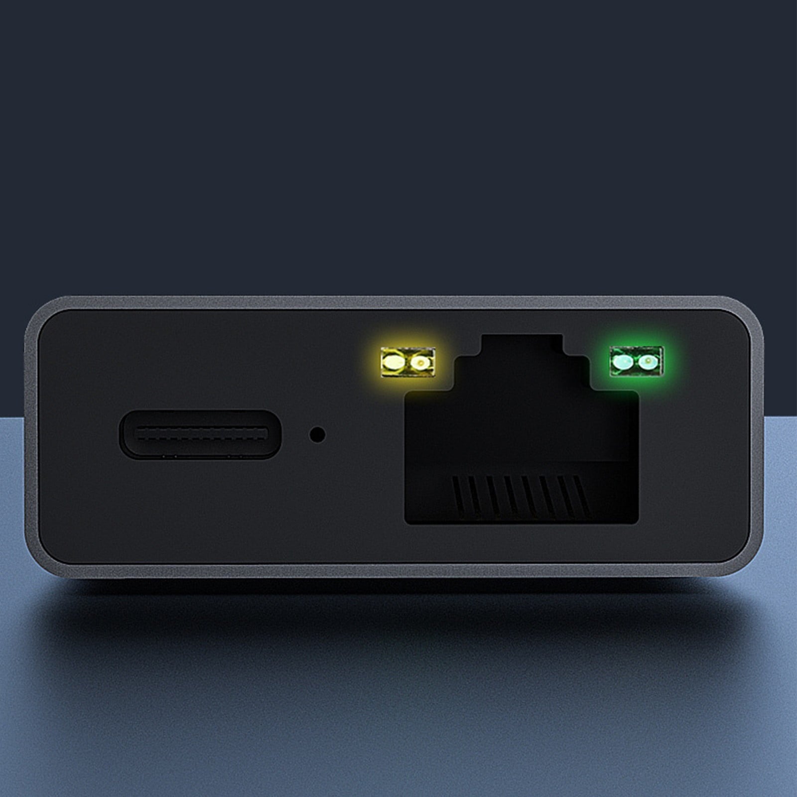 Aluminum Alloy Type C Ethenet Docking Station 100W Fast Charging Double Port Data Sync For Tablets PC Multiple Devices