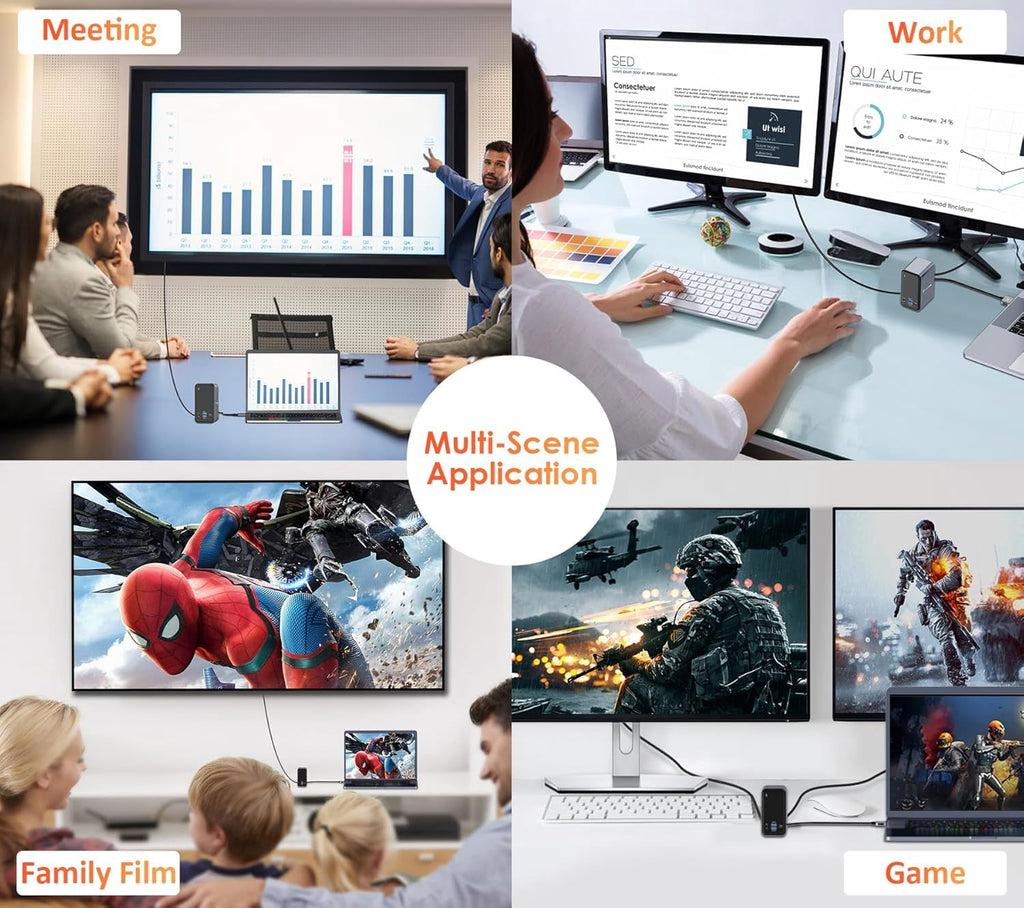 C Docking Station Dual  for  , 15 in 2  C Laptop Docking Station Dual   for  /Air with 2 4K  Display, 6  A, C, SD&amp; SD,LAN, 87W PD 3.0