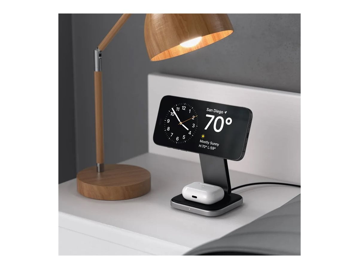 2-in-1 Foldable Qi2 Wireless Charging Stand