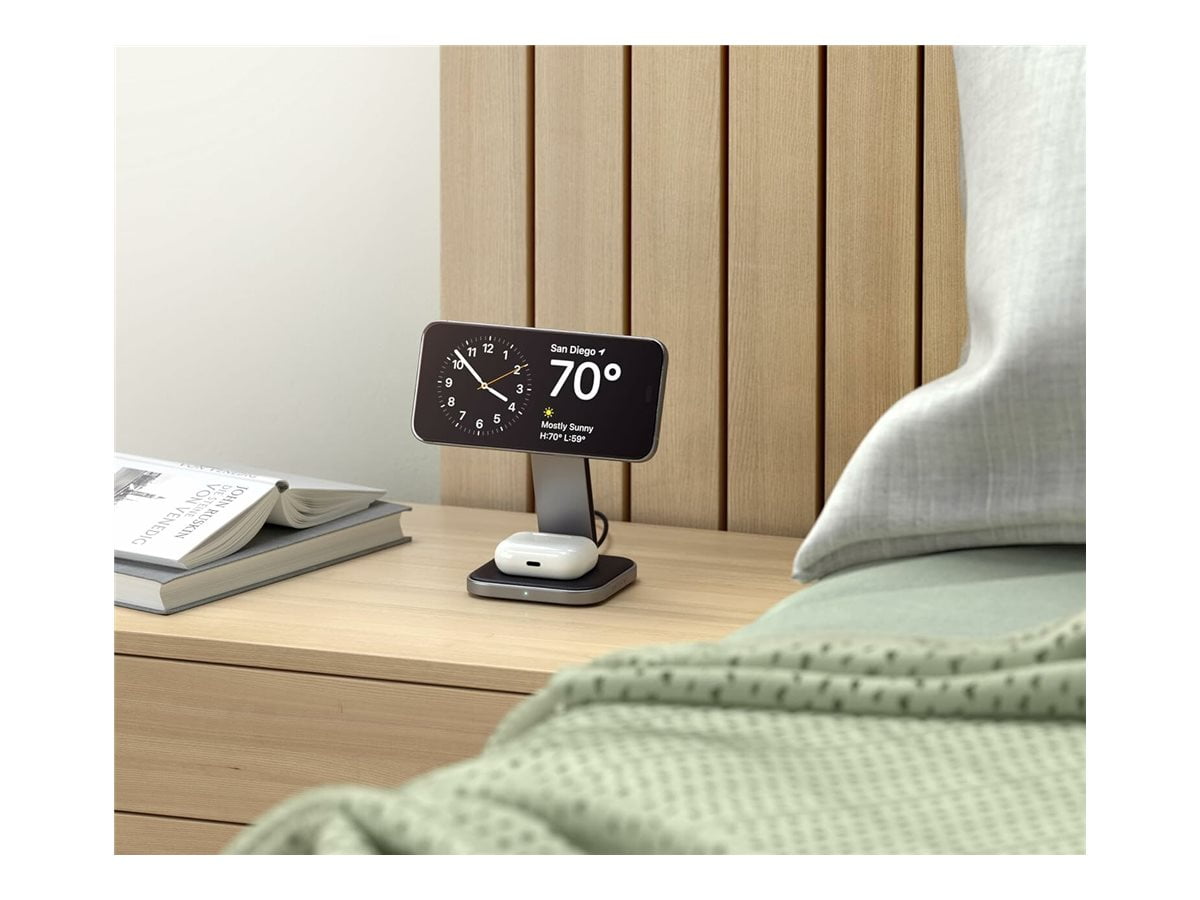 2-in-1 Foldable Qi2 Wireless Charging Stand