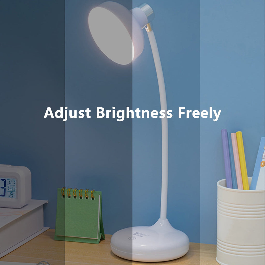 Dorm room essentials, Soft Light Eye Protection Brightness Can Be Adjustment Multiple Lighting Angles Large Capacity Built-in Battery Learning Desk Lamp