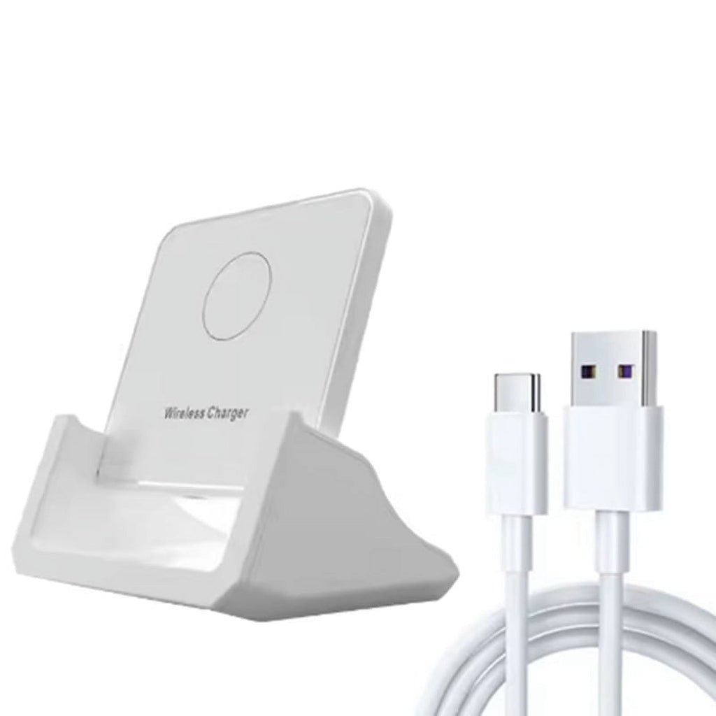 15W Wireless Charger Pad Stand Fast Charging Dock Station