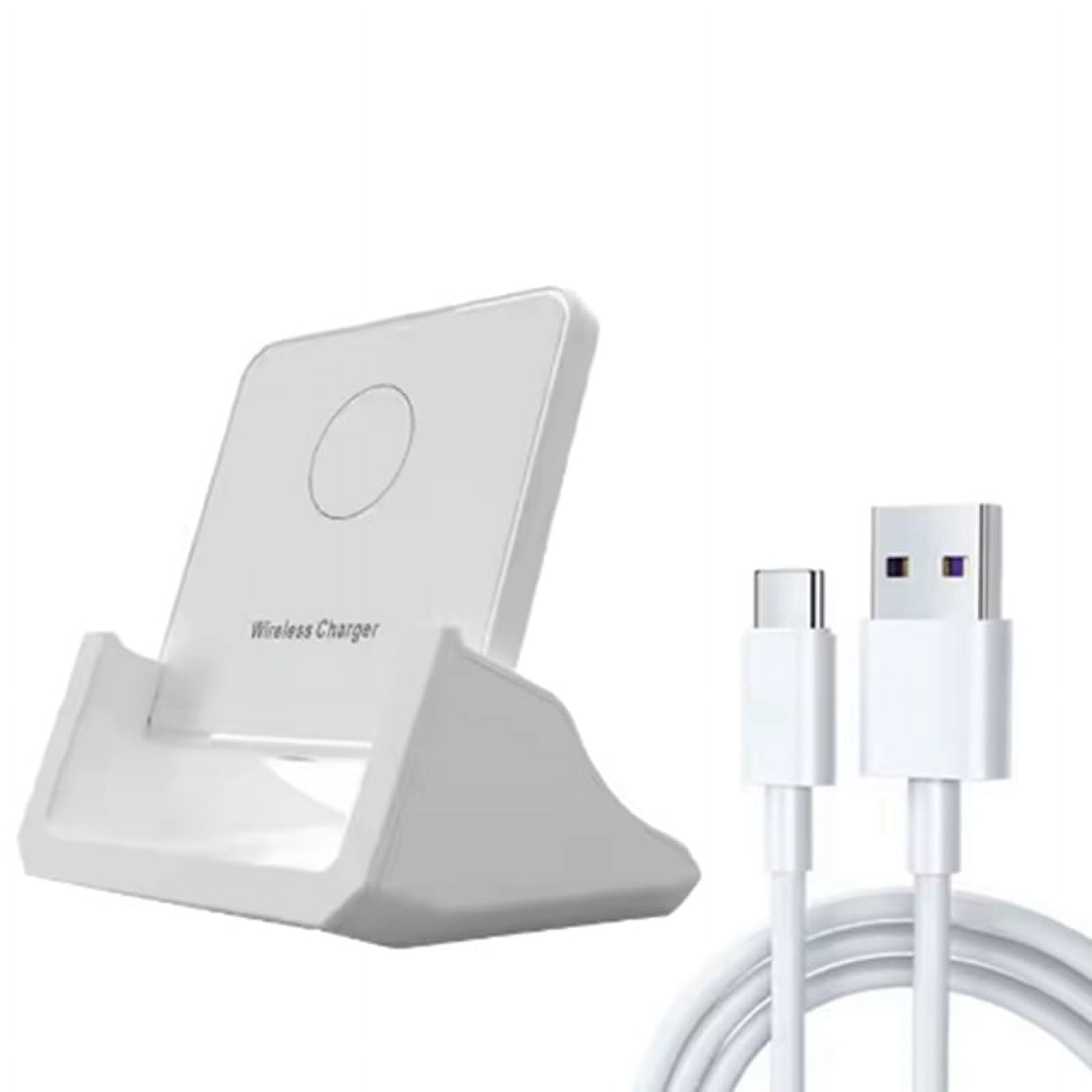 15W Wireless Charger Pad Stand Fast Charging Dock Station