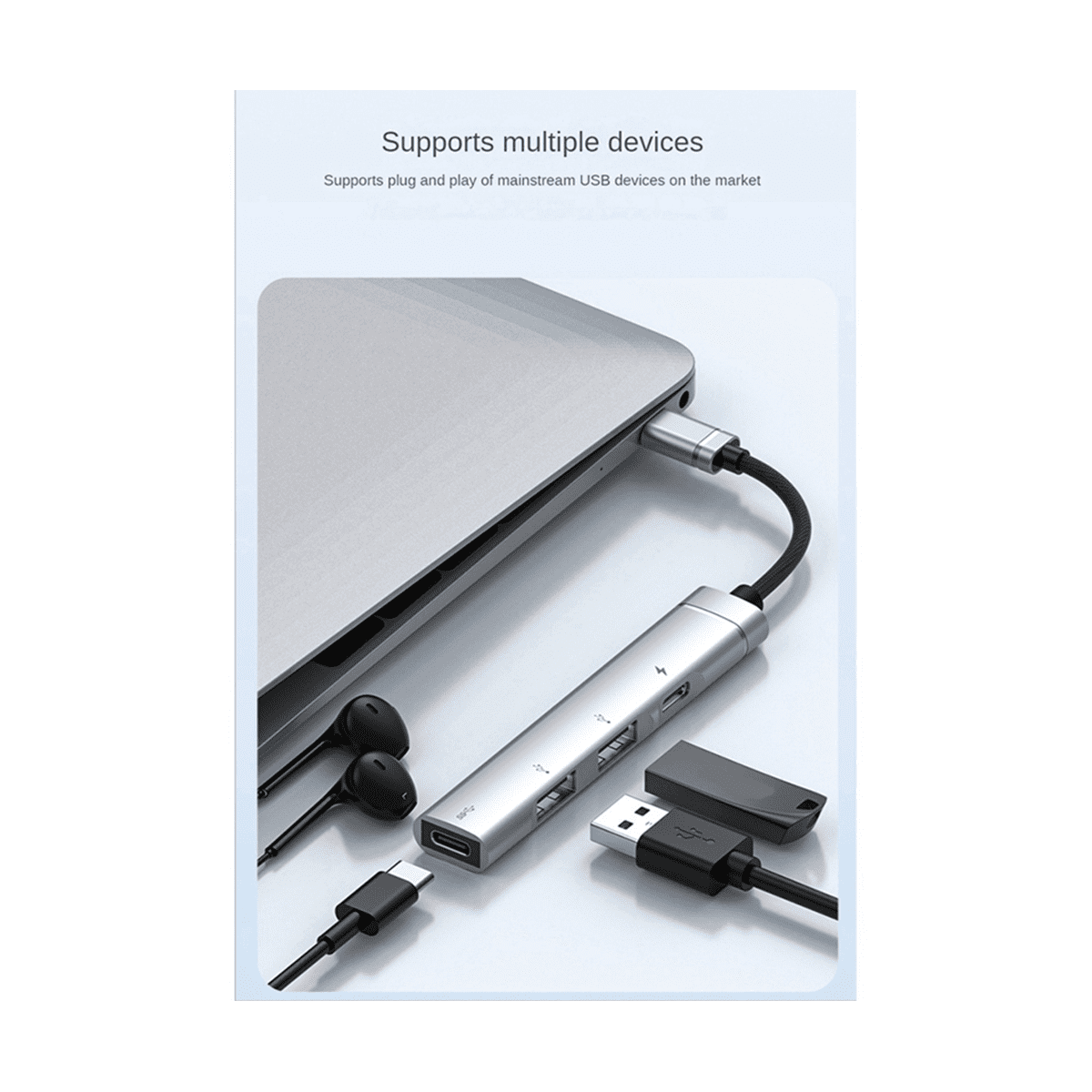 1 x Docking Station-Silver