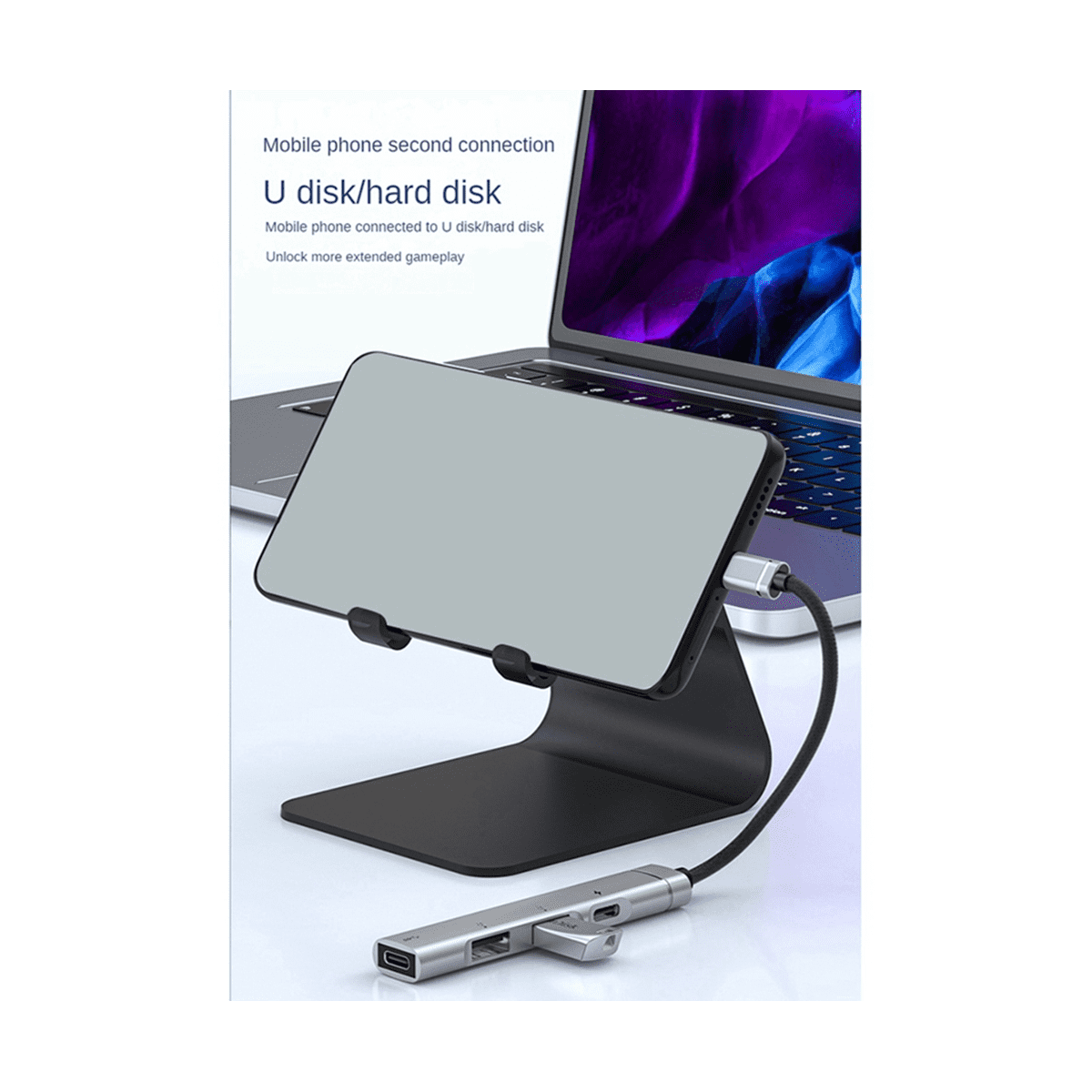 1 x Docking Station-Silver