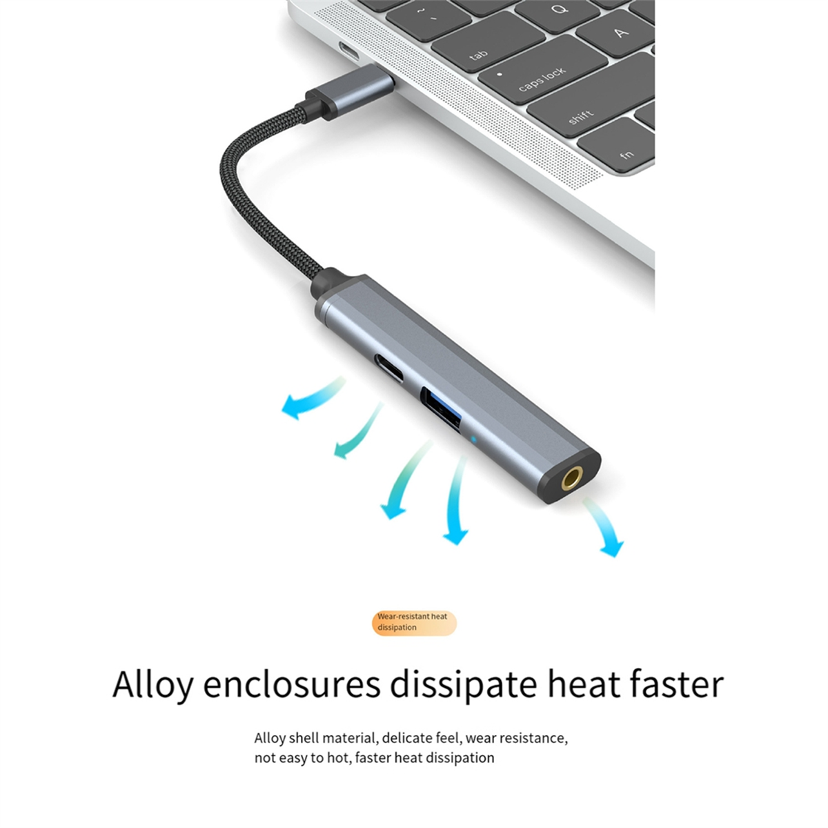 USB C Laptop Docking Station, Type C Hub, with USB2.0,PD 87W,Audio 3.5mm Multi-Port Adapter for Laptops,Phones