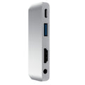 Laptop Docking Station USB Adapter 9.5x3cm Silver