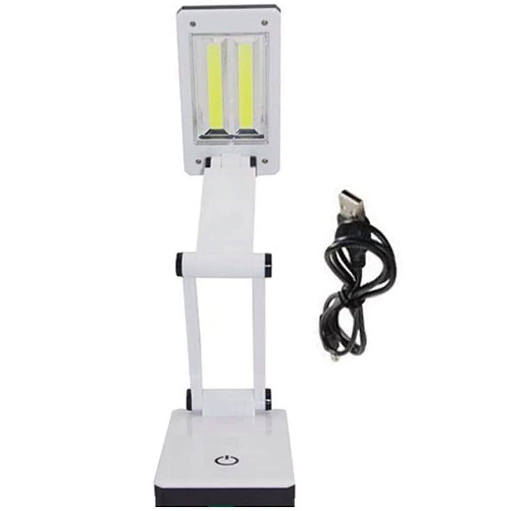 Super Bright COB LED Portable Desk Lamp Foldable Sensitive Control Battery and USB Powered (No Battery)