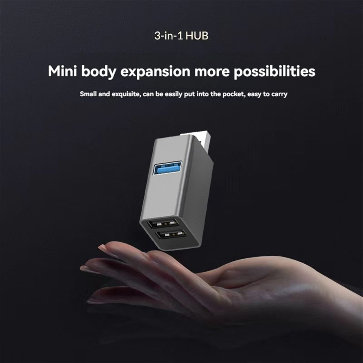 1 x Docking Station-Dark Gray