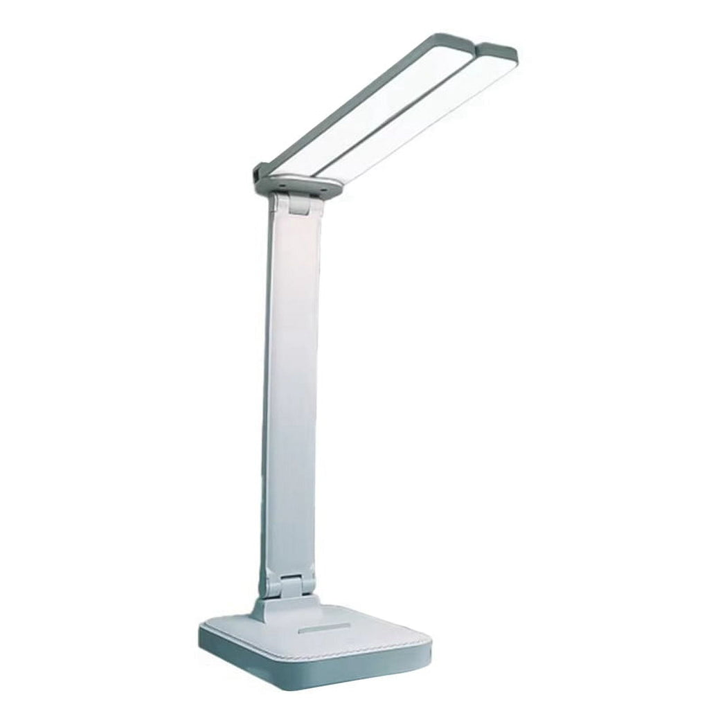 LED Desk Lamp 3 Level Dimmable Touch Night Light USB Rechargeable Eye Protection Foldable Desk Lamp Blue