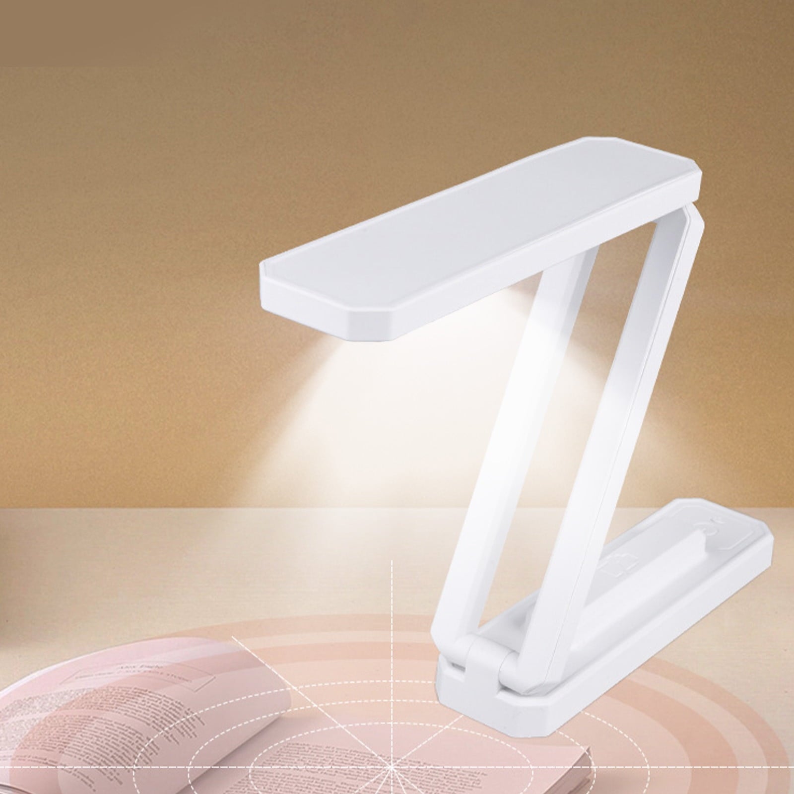 Dorm room essentials, Eye Protection Desk Lamp Foldable Reading Lamp Convenient Bedside Lamp Suitable For Student Dormitory Learning