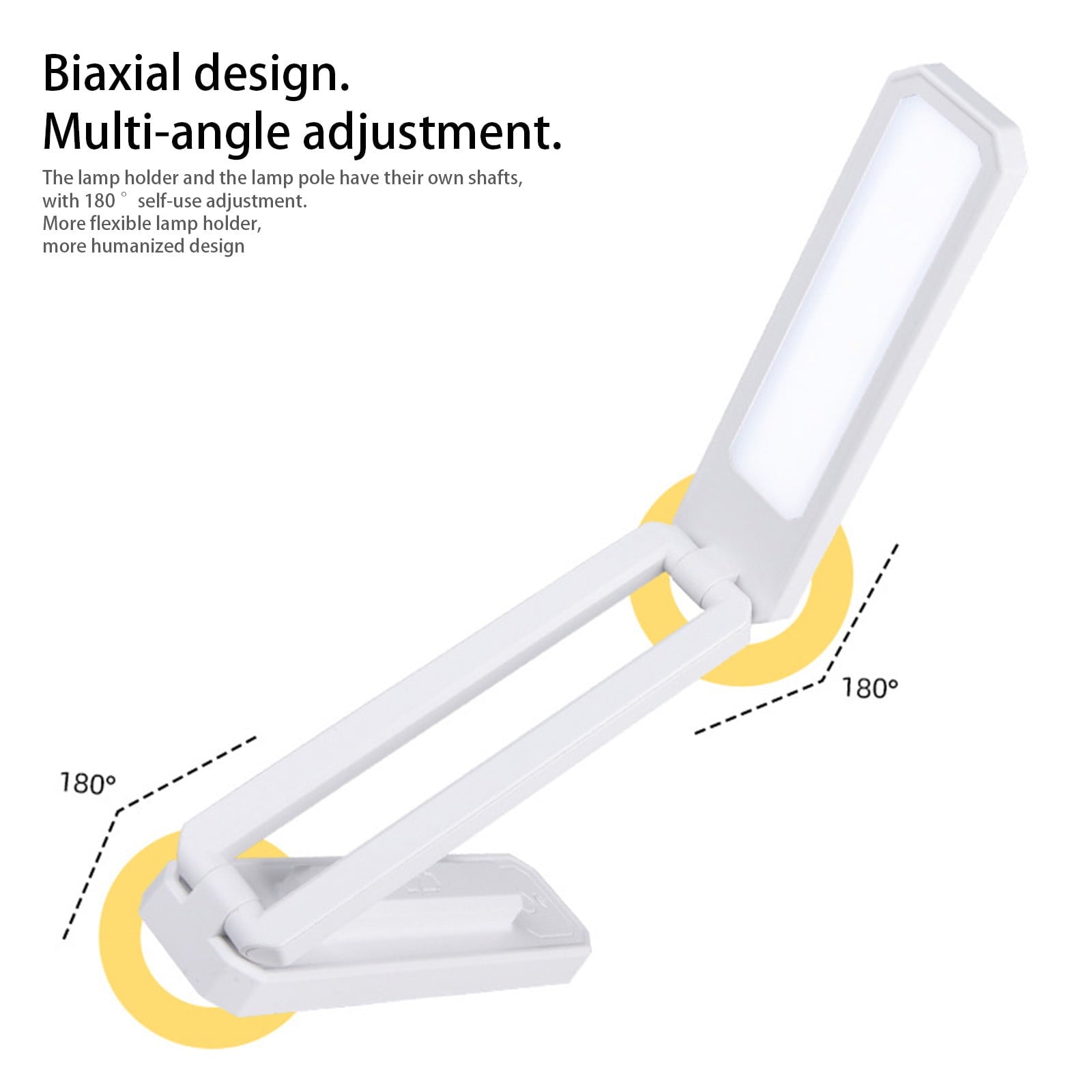 Dorm room essentials, Eye Protection Desk Lamp Foldable Reading Lamp Convenient Bedside Lamp Suitable For Student Dormitory Learning