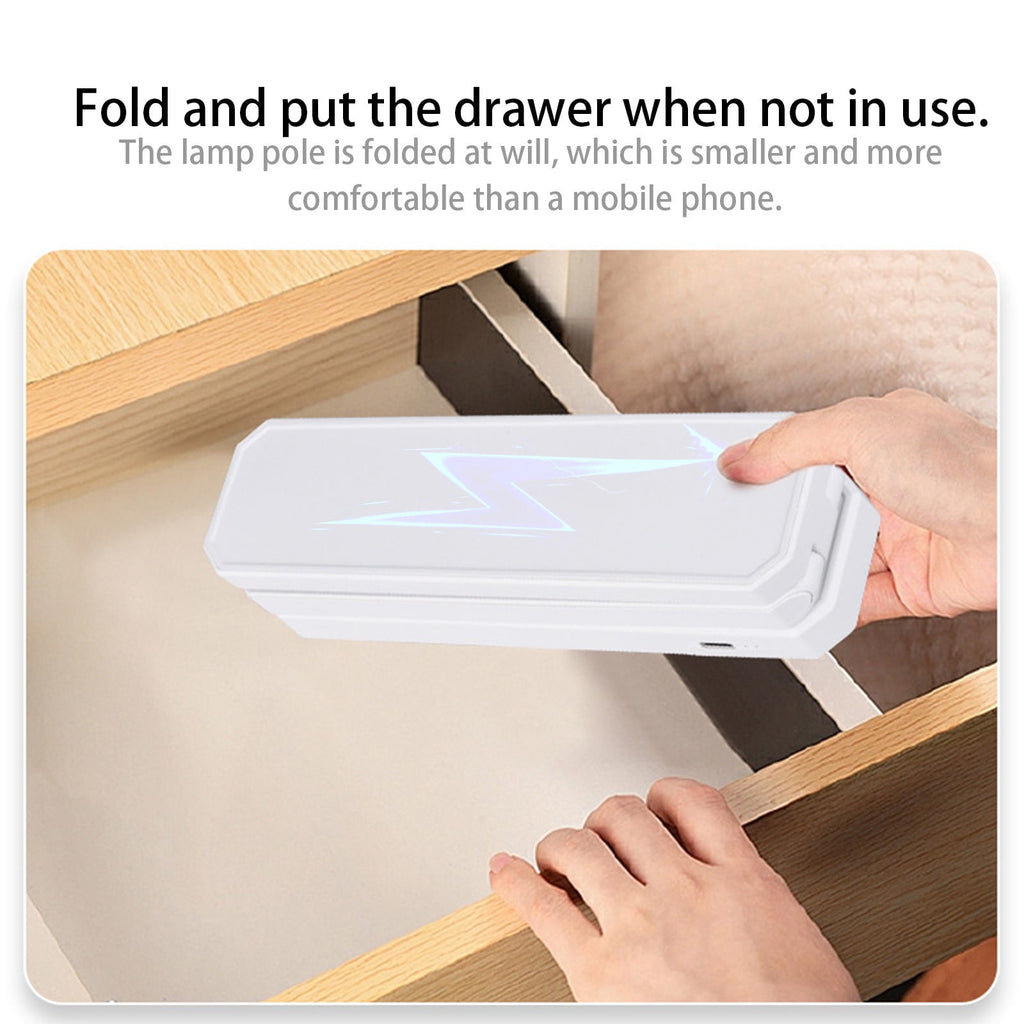 Dorm room essentials, Eye Protection Desk Lamp Foldable Reading Lamp Convenient Bedside Lamp Suitable For Student Dormitory Learning