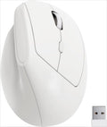 Ergonomic Mouse - Vertical Mouse with 800/1200/1600 Adjustable DPI, 6 Silent Buttons, Auto Power Saving,Light Weight