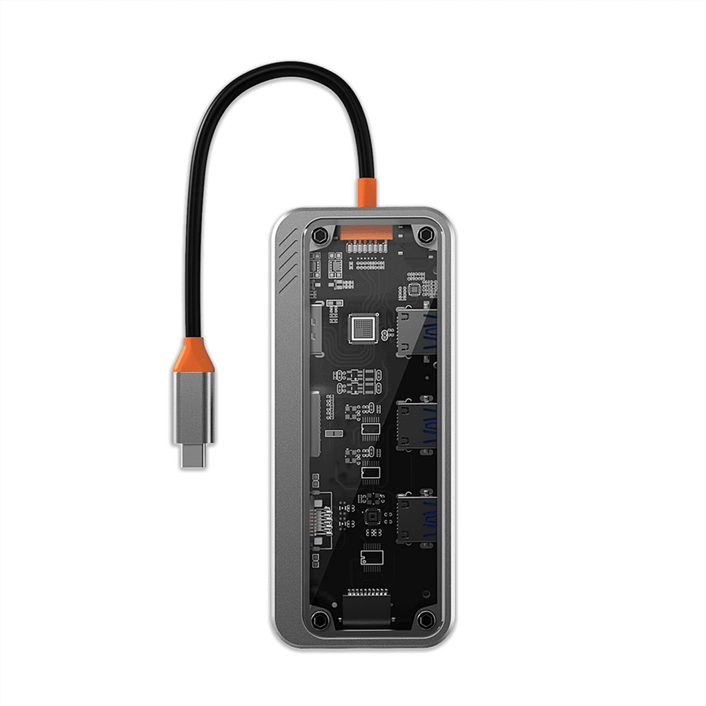 10-in-1 USB Type-C Docking Station Multi-Function Fast Charging Station Gigabit Docking Station,1 * expansion dock