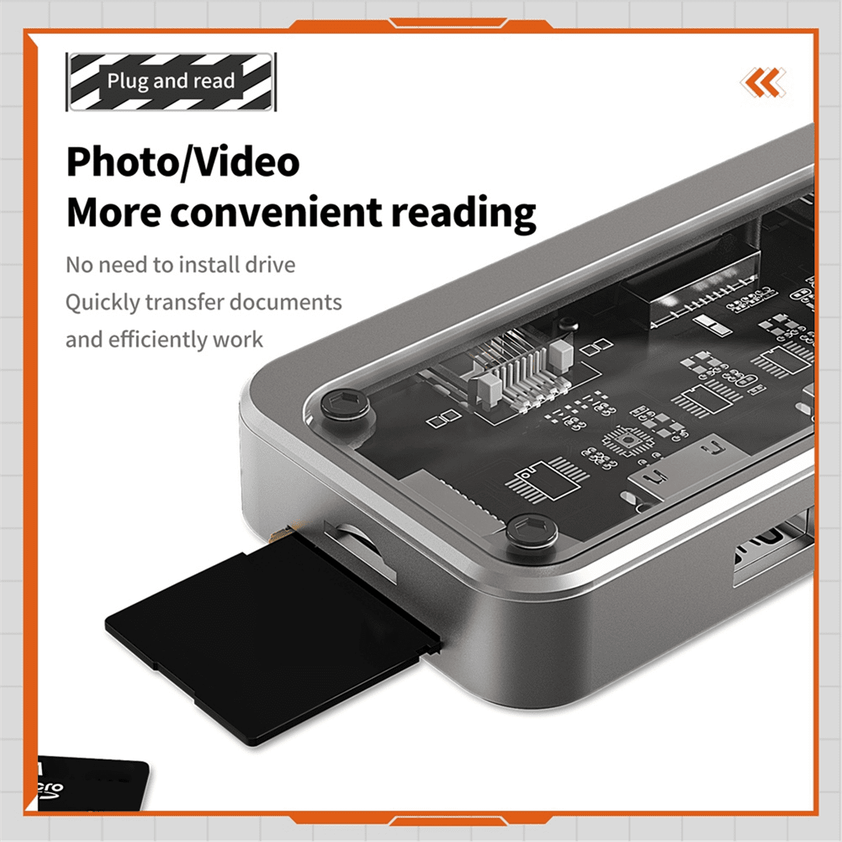 10-in-1 USB Type-C Docking Station Multi-Function Fast Charging Station Gigabit Docking Station,1 * expansion dock