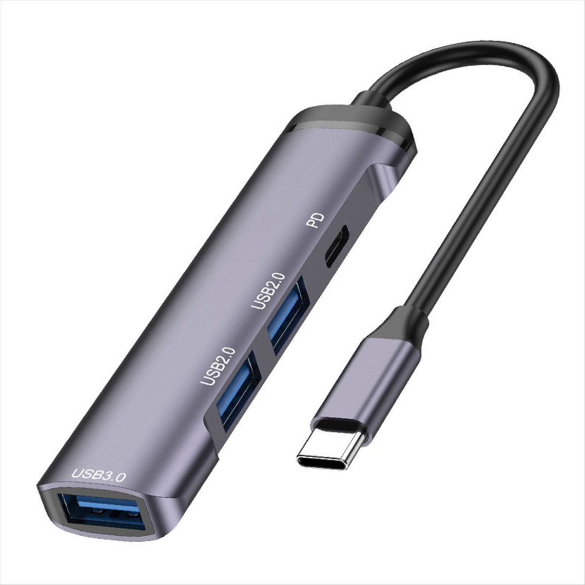 Hub Type-C to USB3.0 USB2.0 PD Adapter Docking Station for Computer Notebook Tablet USB Flash Drive Mobile Phone-B