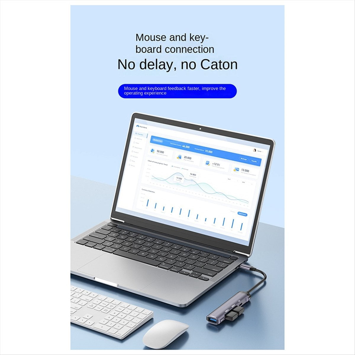 Hub Type-C to USB3.0 USB2.0 PD Adapter Docking Station for Computer Notebook Tablet USB Flash Drive Mobile Phone-B