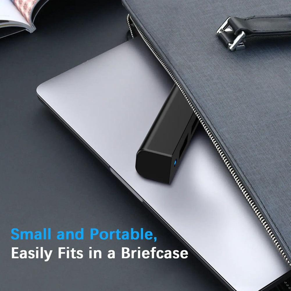 4 Ports USB 2.0 Splitter Extension Cable USB Hub USB 2.0 Docking Station Adapter for Mouse Keyboard PC Laptop White