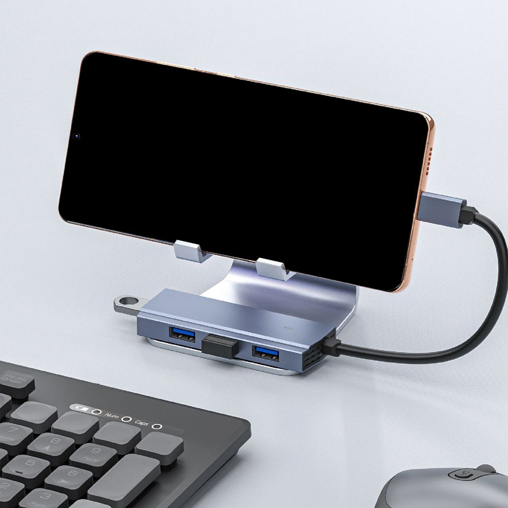 USB C Laptop Docking Station, 4-In-1 Type C Hub, with 4 USB3.0 Multi-Port Adapter G20205