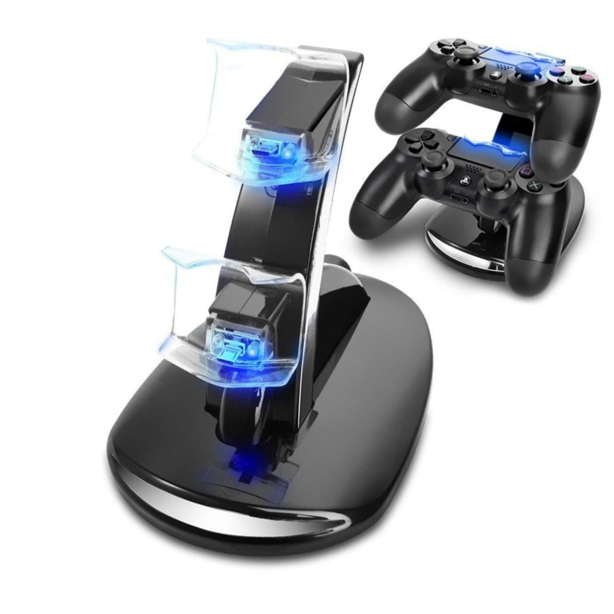 Controller Charging Station Dual Charger Dock Efficient Stand for 4 Controllers