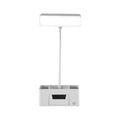Desk Lamps for Home Office, Small LED Desk Lamp, Rechargeable Table Lamp with USB Charging Port, 3 Color Modes and Adjustable Arm, Dimmable Lamp for Desk, Study Lamp for Computer Desktop Task